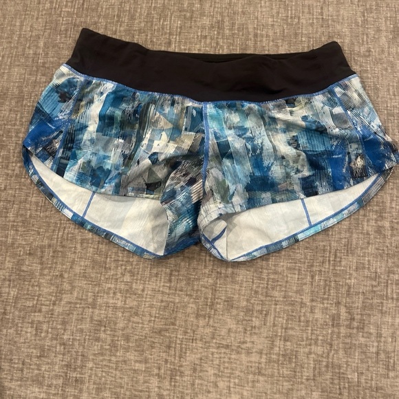 lululemon athletica Pants - Lululemon Athletica Blue and Black Athletic Shorts